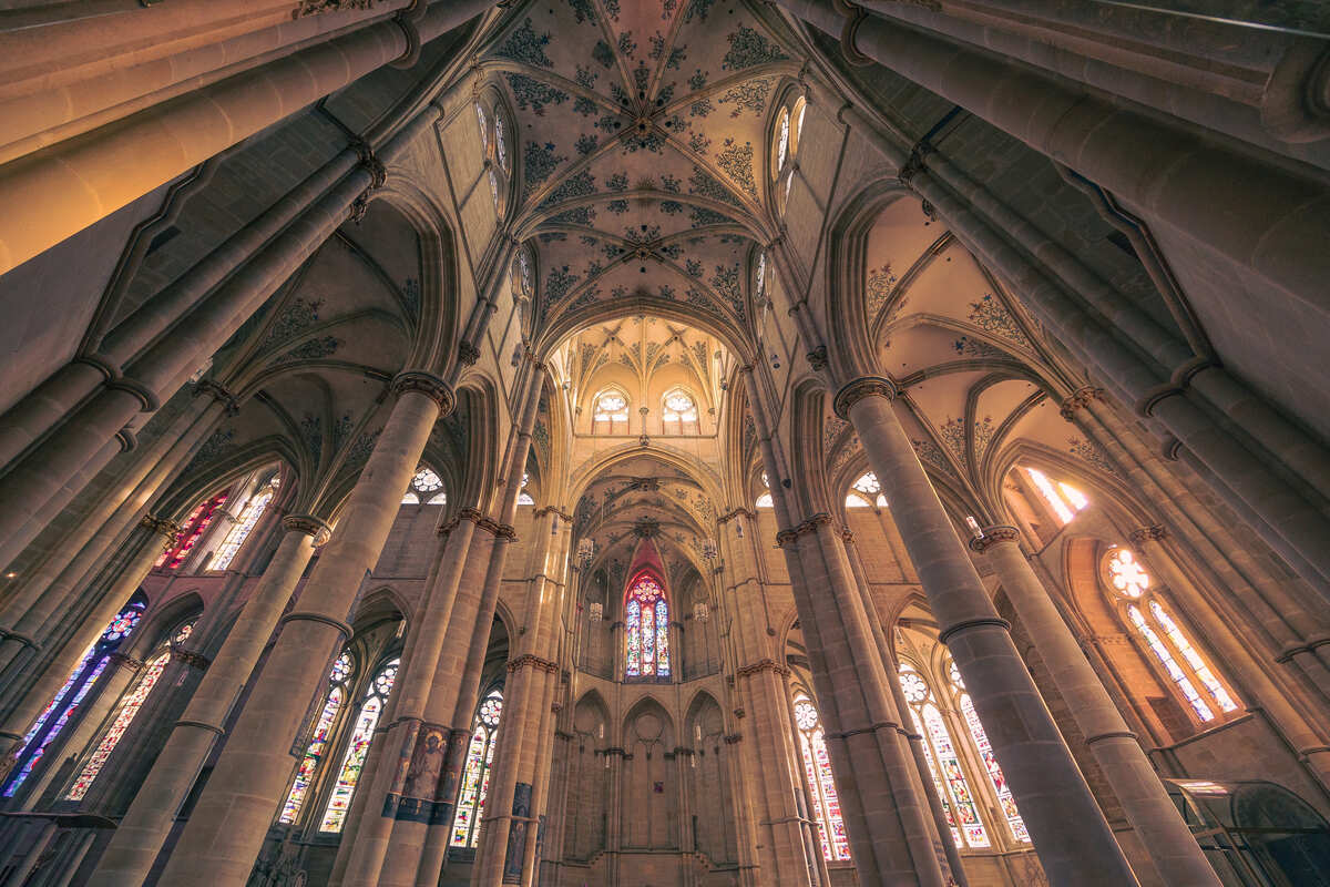 Interior Of Trier Cathedral, Germany