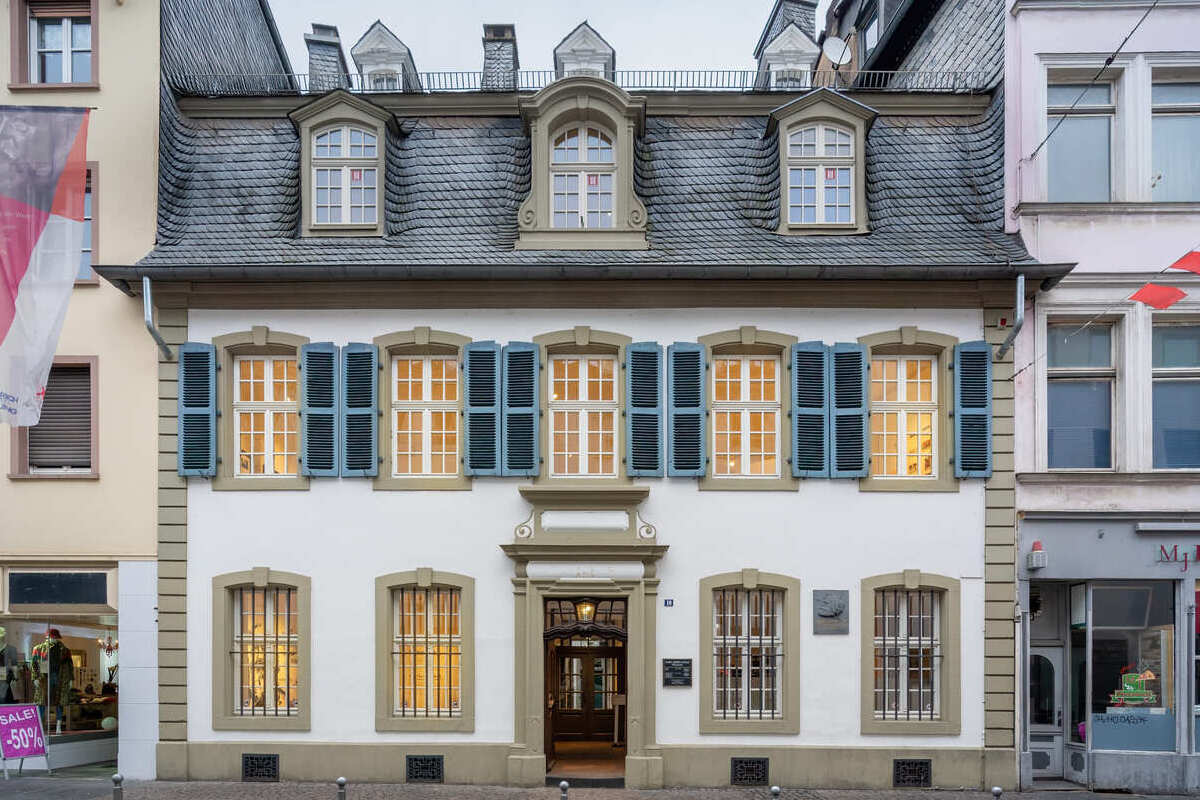 Karl Marx House In Trier, Germany