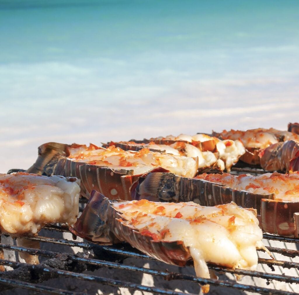 Lobster on Grill