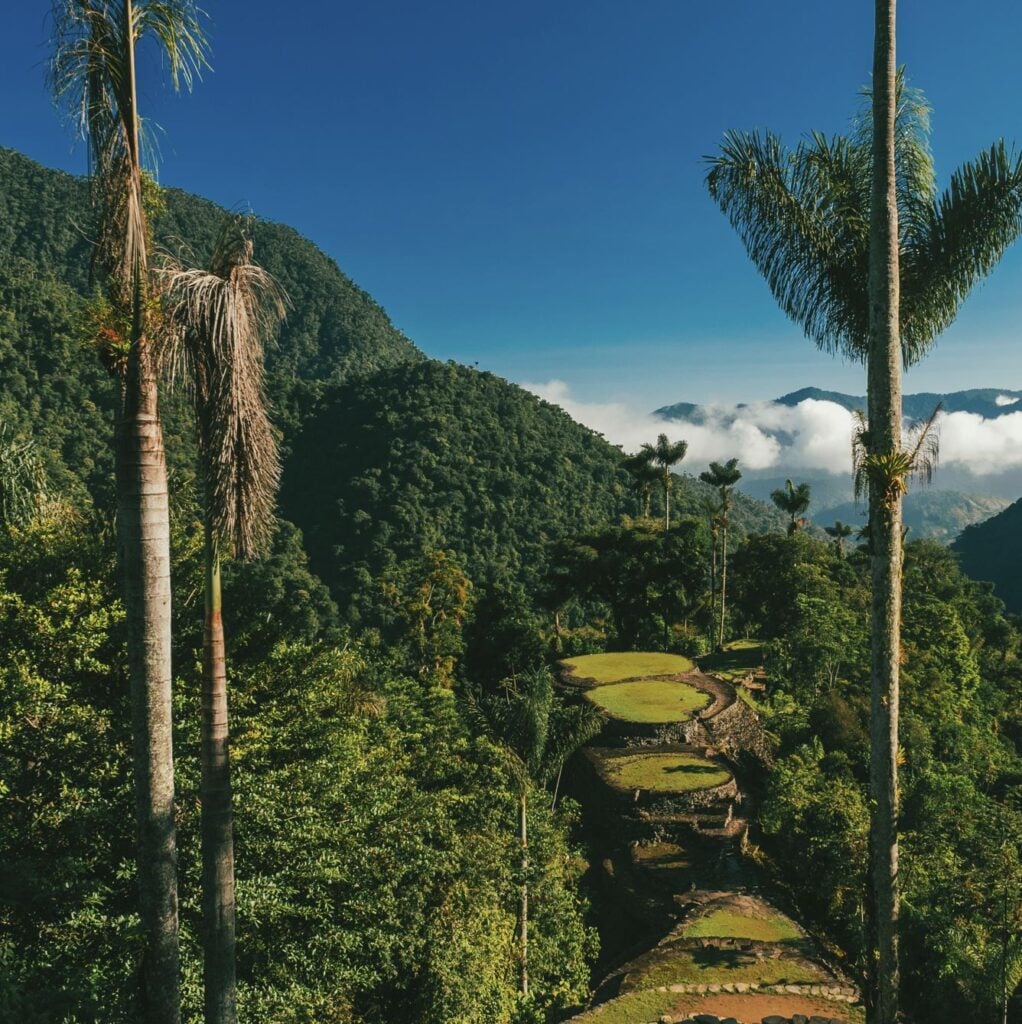 Lost City in Tayrona National Park. Santa Marta
