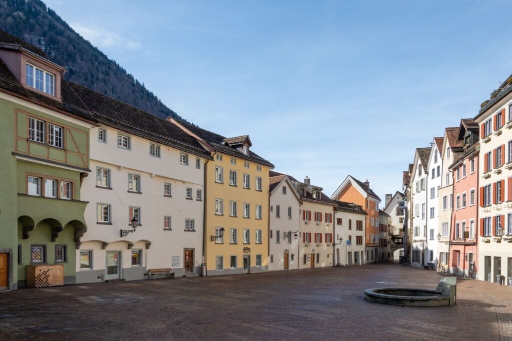 Medieval Center Of Chur, Switzerland