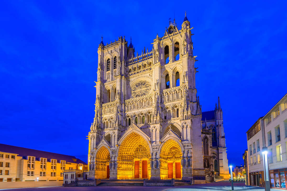 Notre-Dame d'Amiens In Amiens City, France