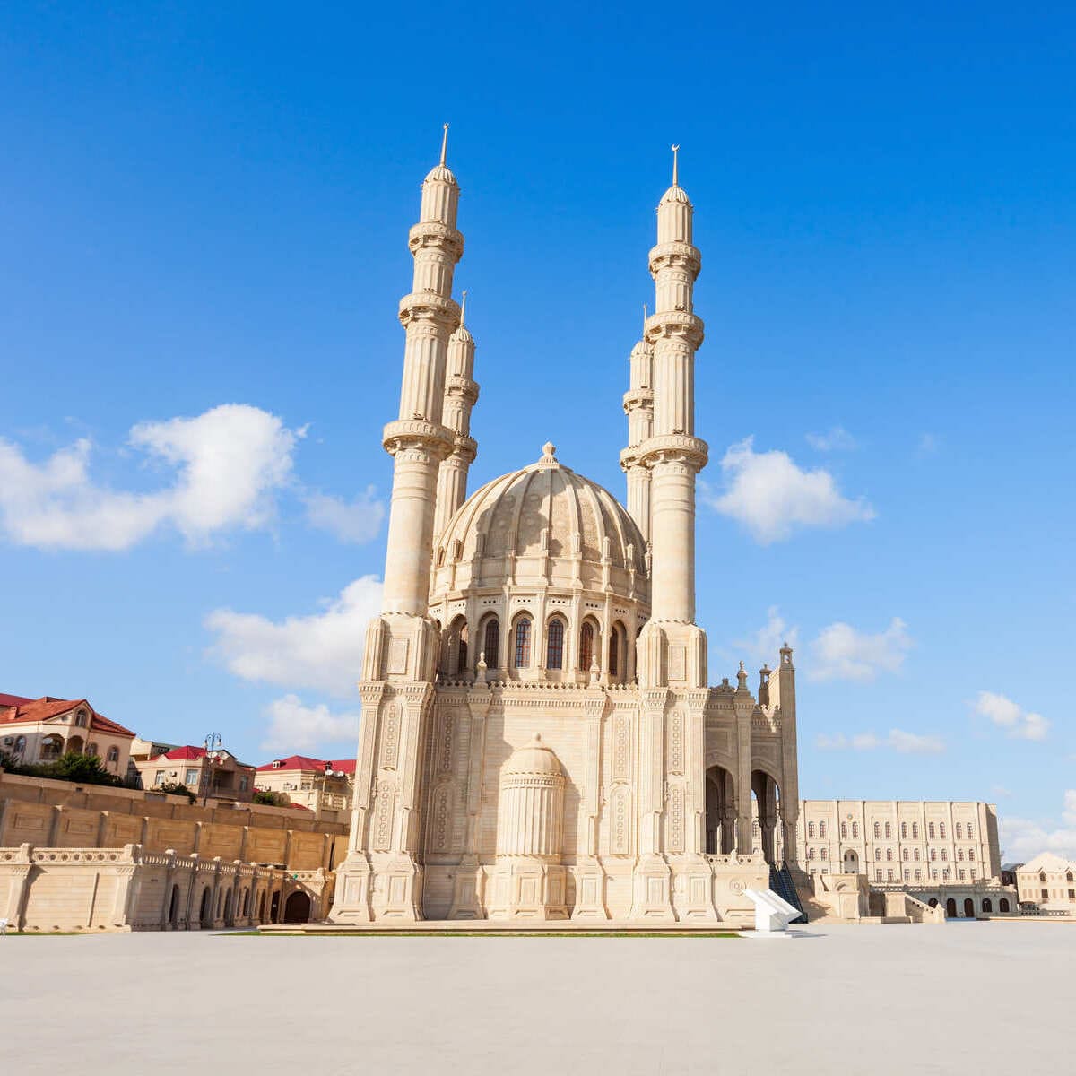 Old Historic Mosque In Baku, Azerbaijan