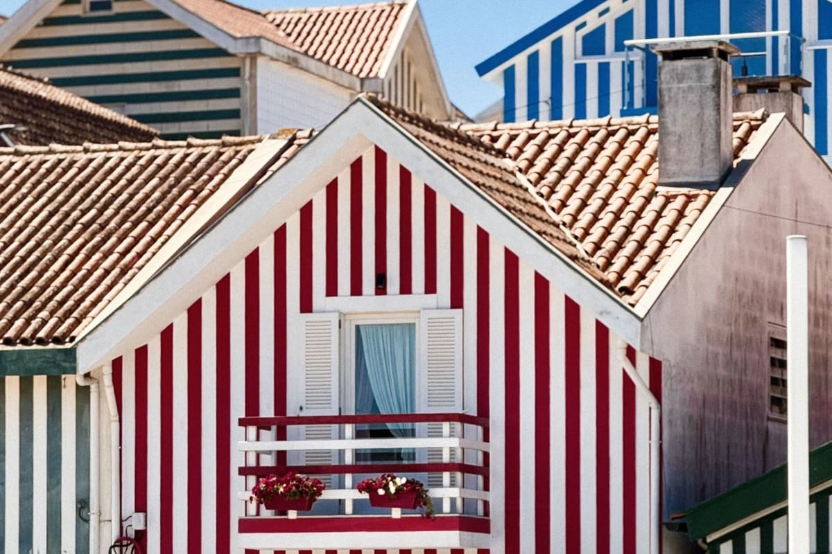 Palheiro House In Costa Nova, Portugal