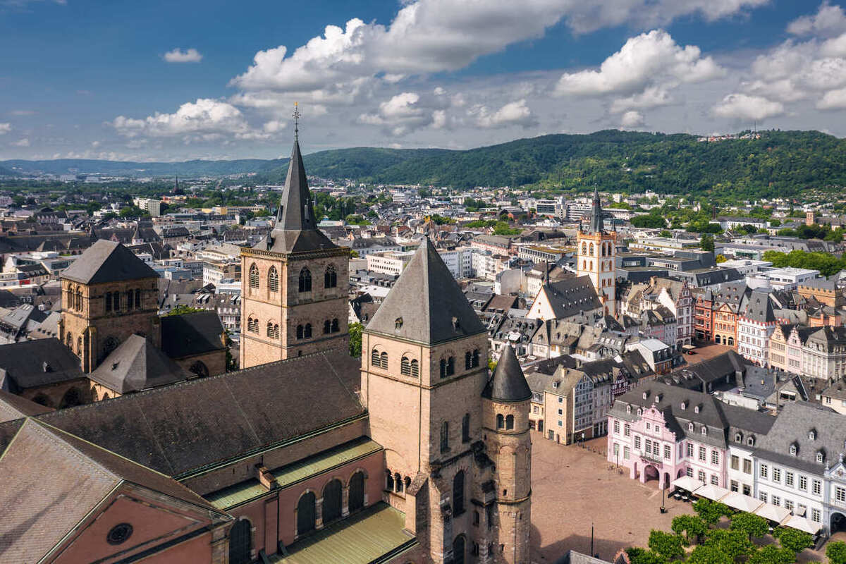 Panoramic View Of Trier, Germany