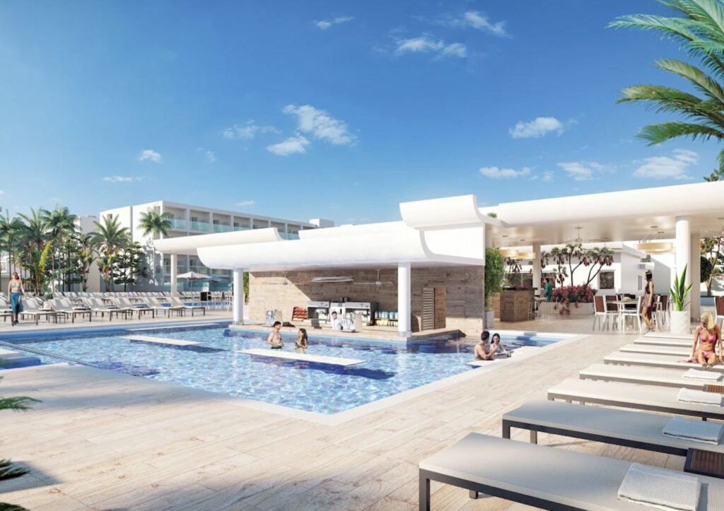 RIU Palace Phuket Swim up Bar pool