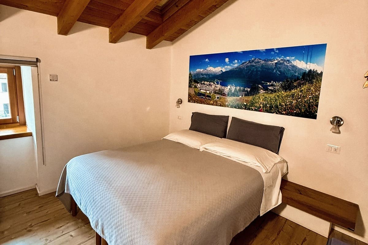 Rustic Room In Le Stanze Il Trenino Rosso, Inside A 16th Century Guesthouse In Tirano, Italy