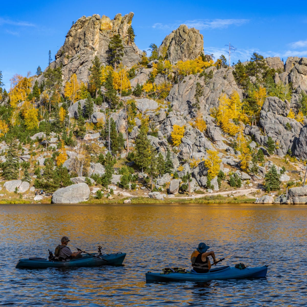 South Dakota Custer State Park Sylvan Lake