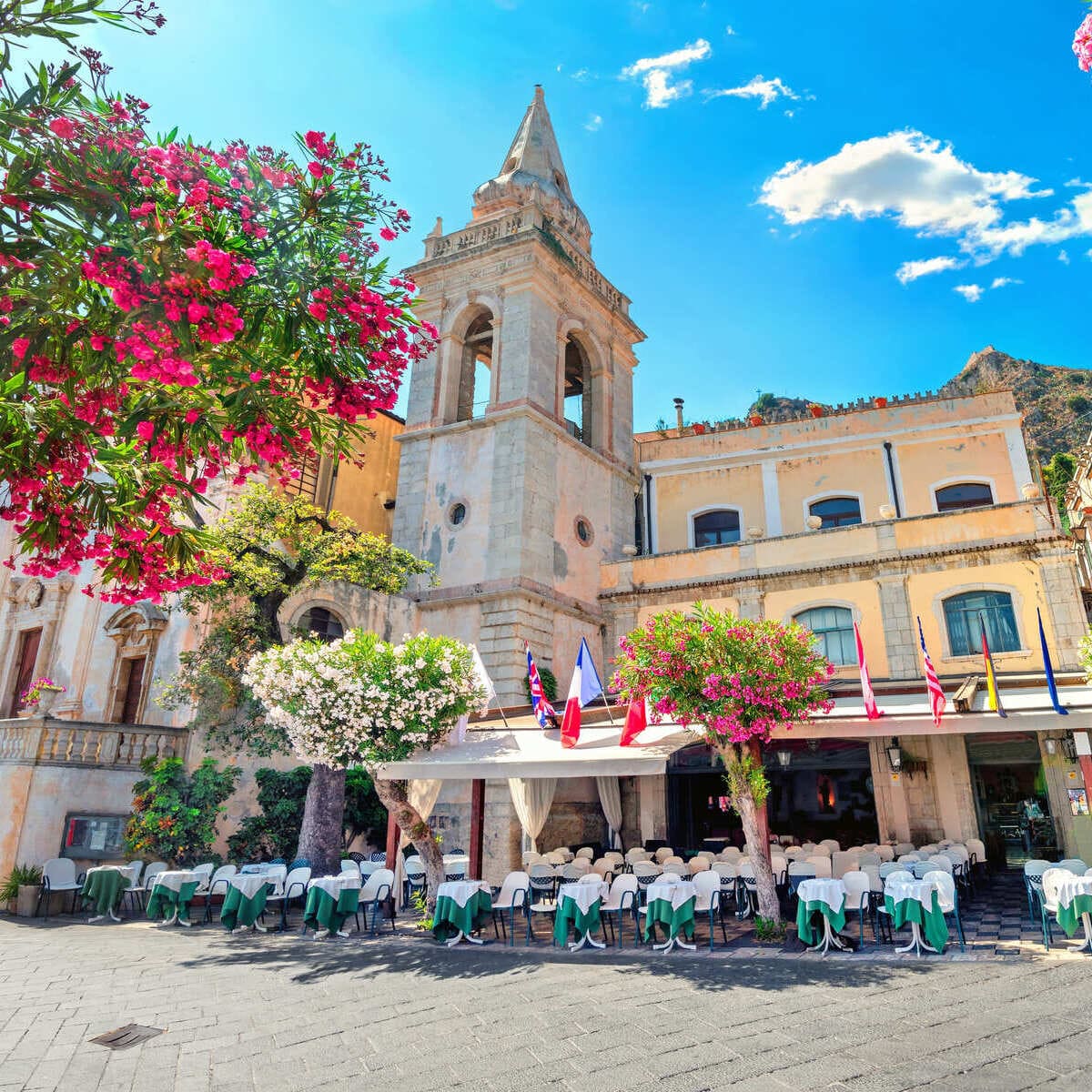 Taormina In Southeastern Sicily, Italy