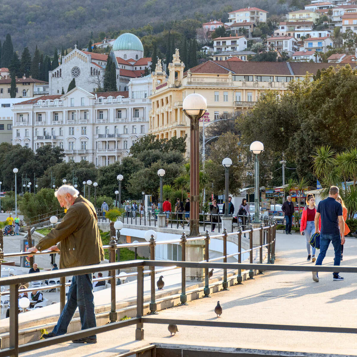 The Lungomare In Opatija, Croatia