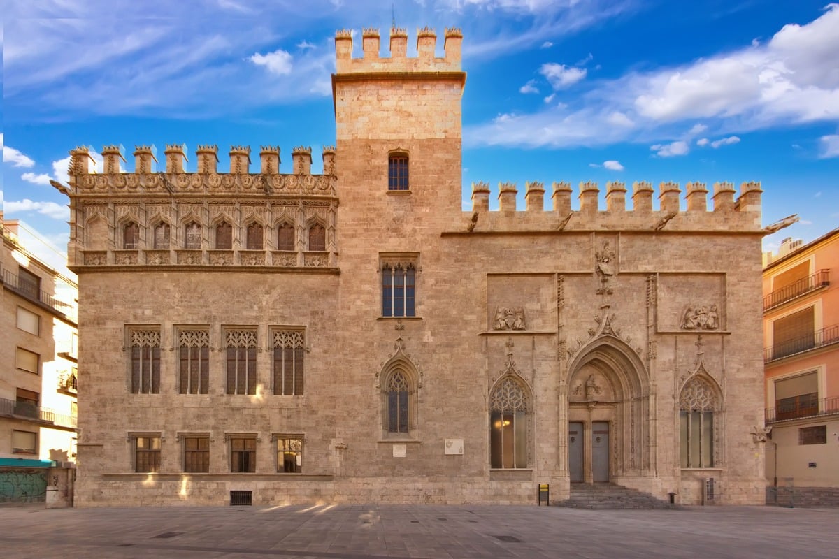 The Silk Exchange In Valencia, Spain