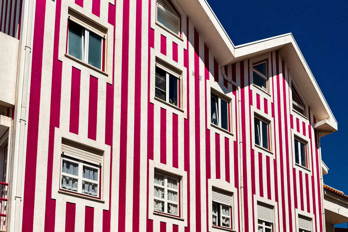 Traditional Palheiro House In Costa Nova, Portugal