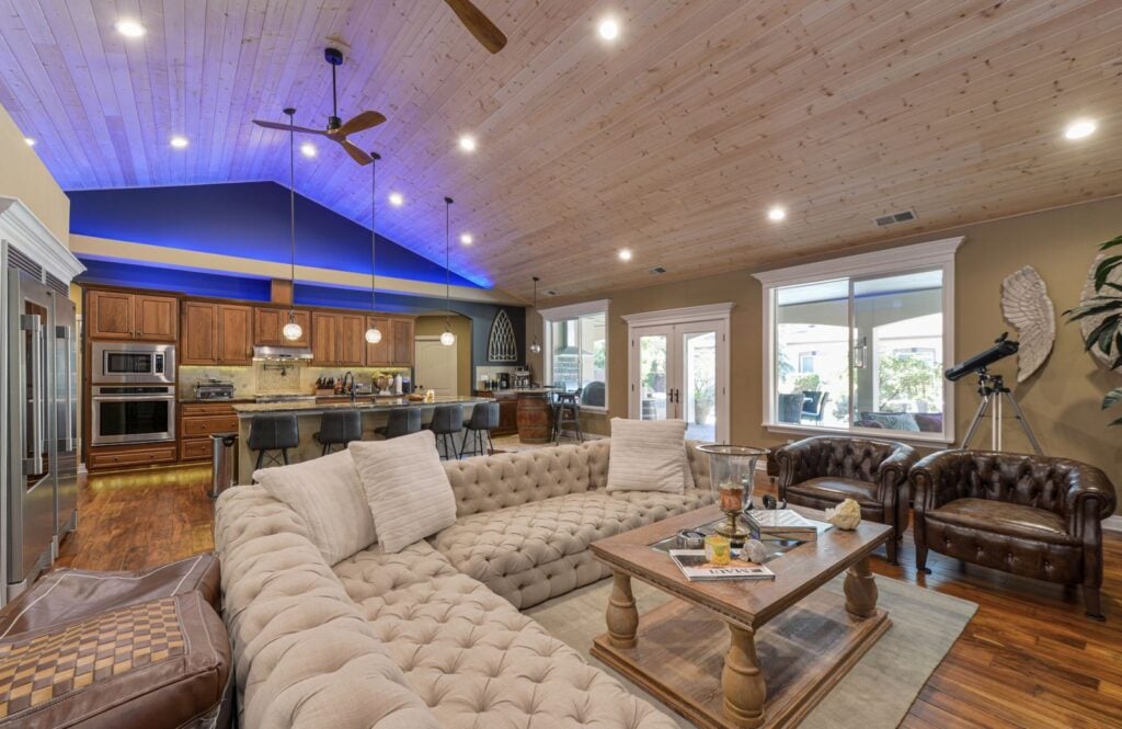 living room at home