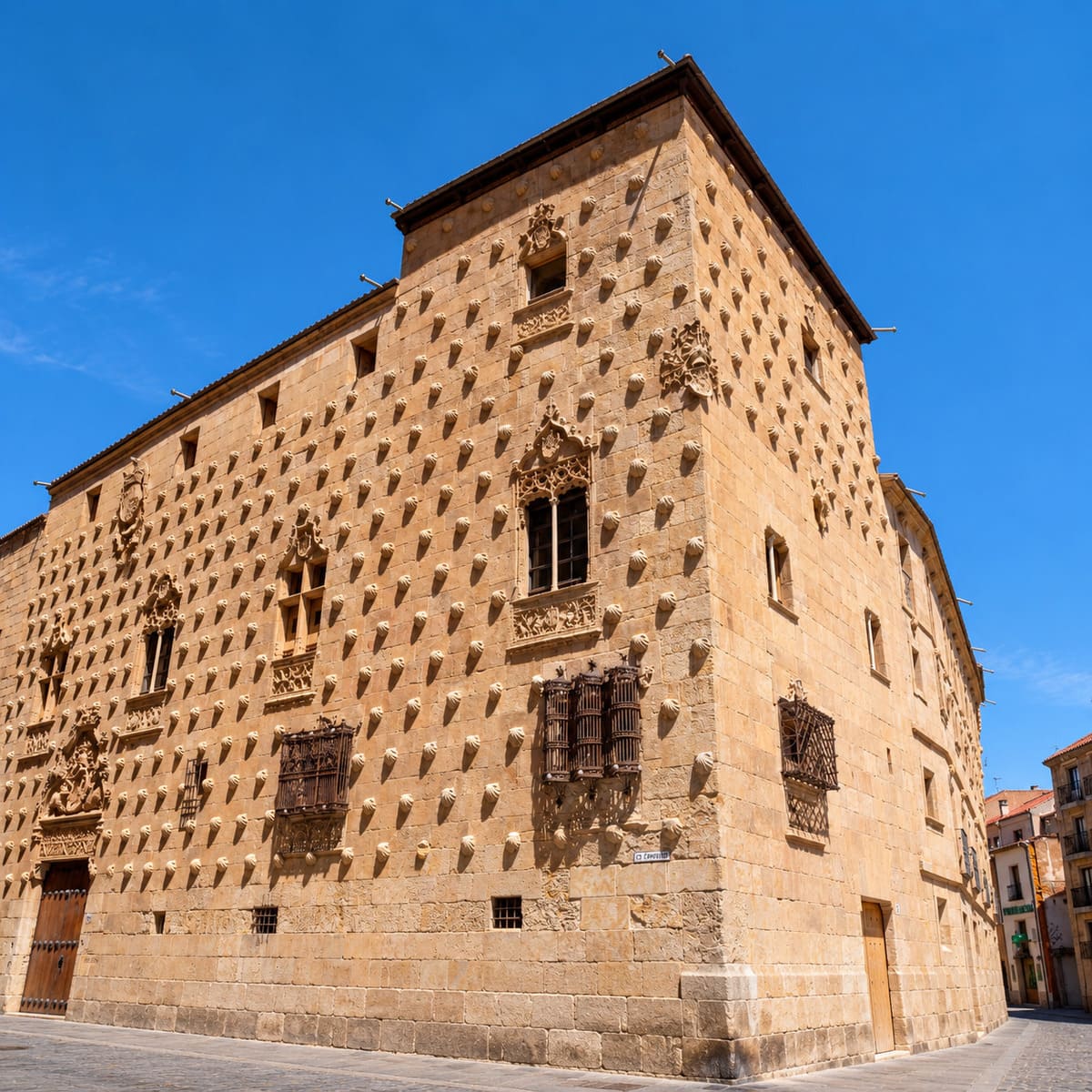 Casa de las Conchas In Salamanca, Spain