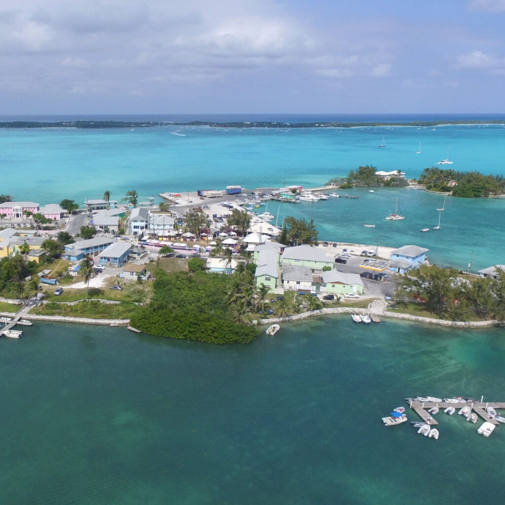 Downtown George Town Exuma Bahamas