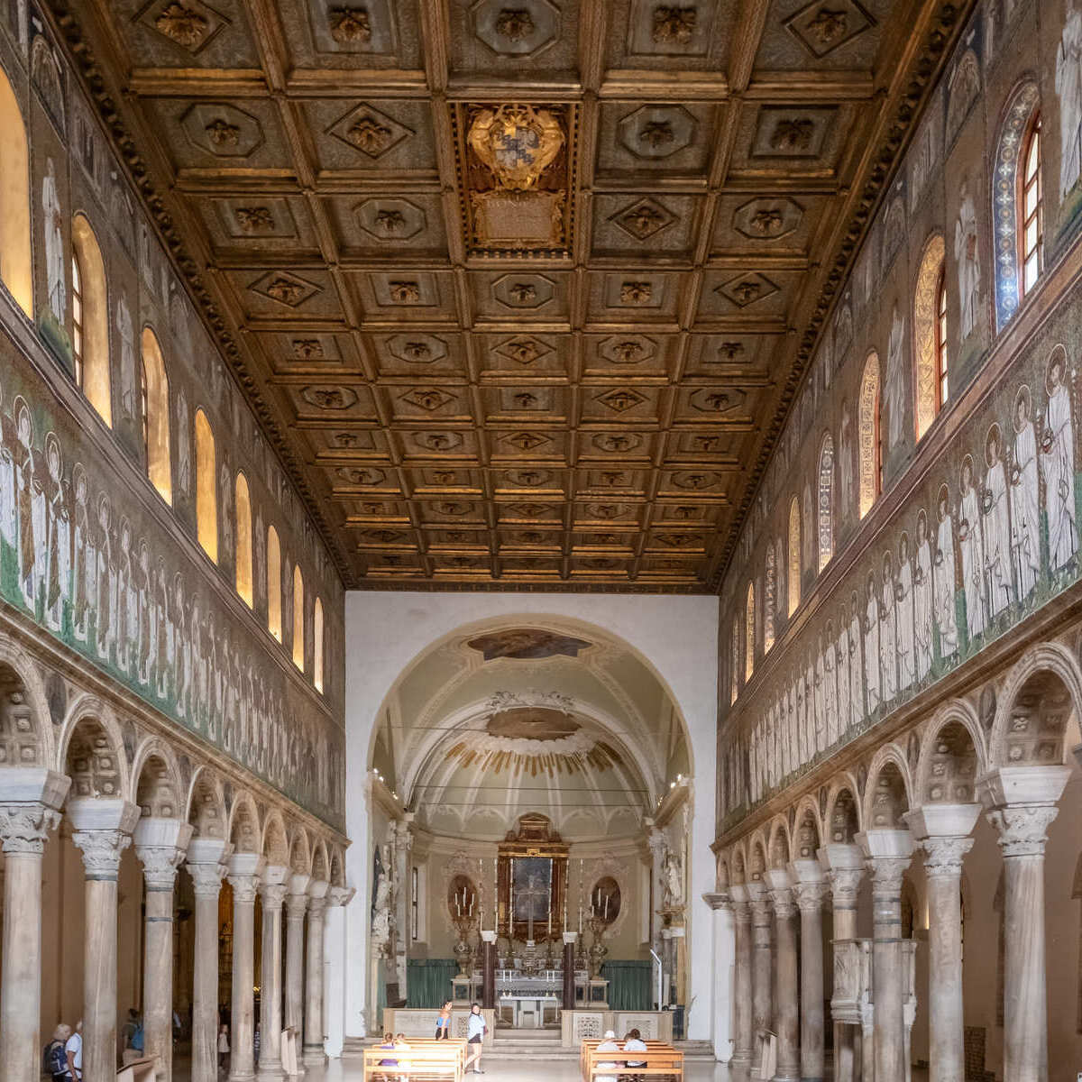 Historic Church In Ravenna, Italy