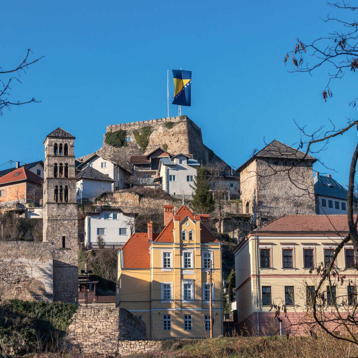 Historic Old Town And Castle Of Jajce, Bosnia and Herzegovina