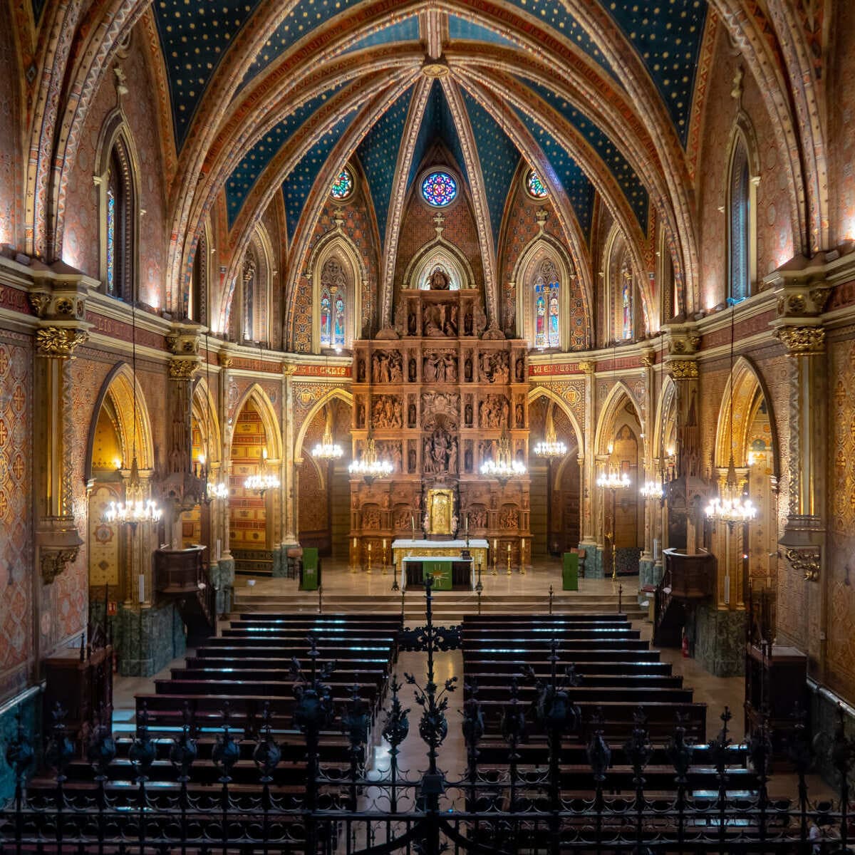 Interior Of Teruel Cathedral In Spain