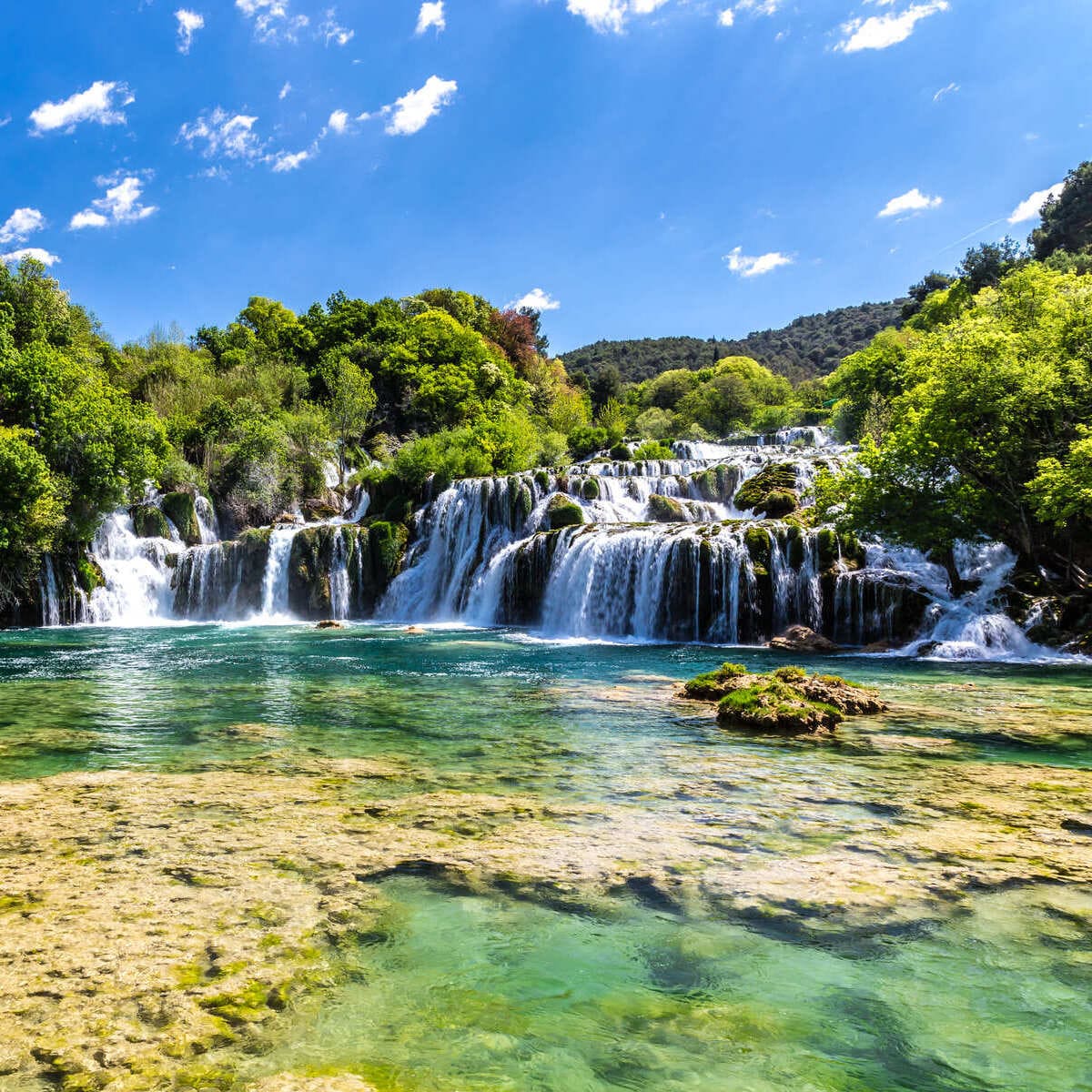 Krka National Park In Sibenik, Croatia