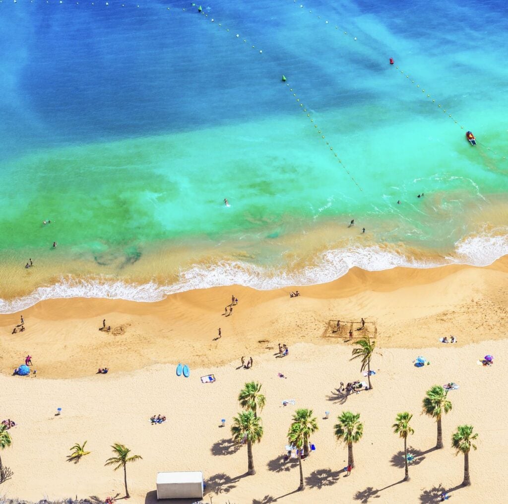 Las teresitas beach, Tenerife, Canary Islands, Spain
