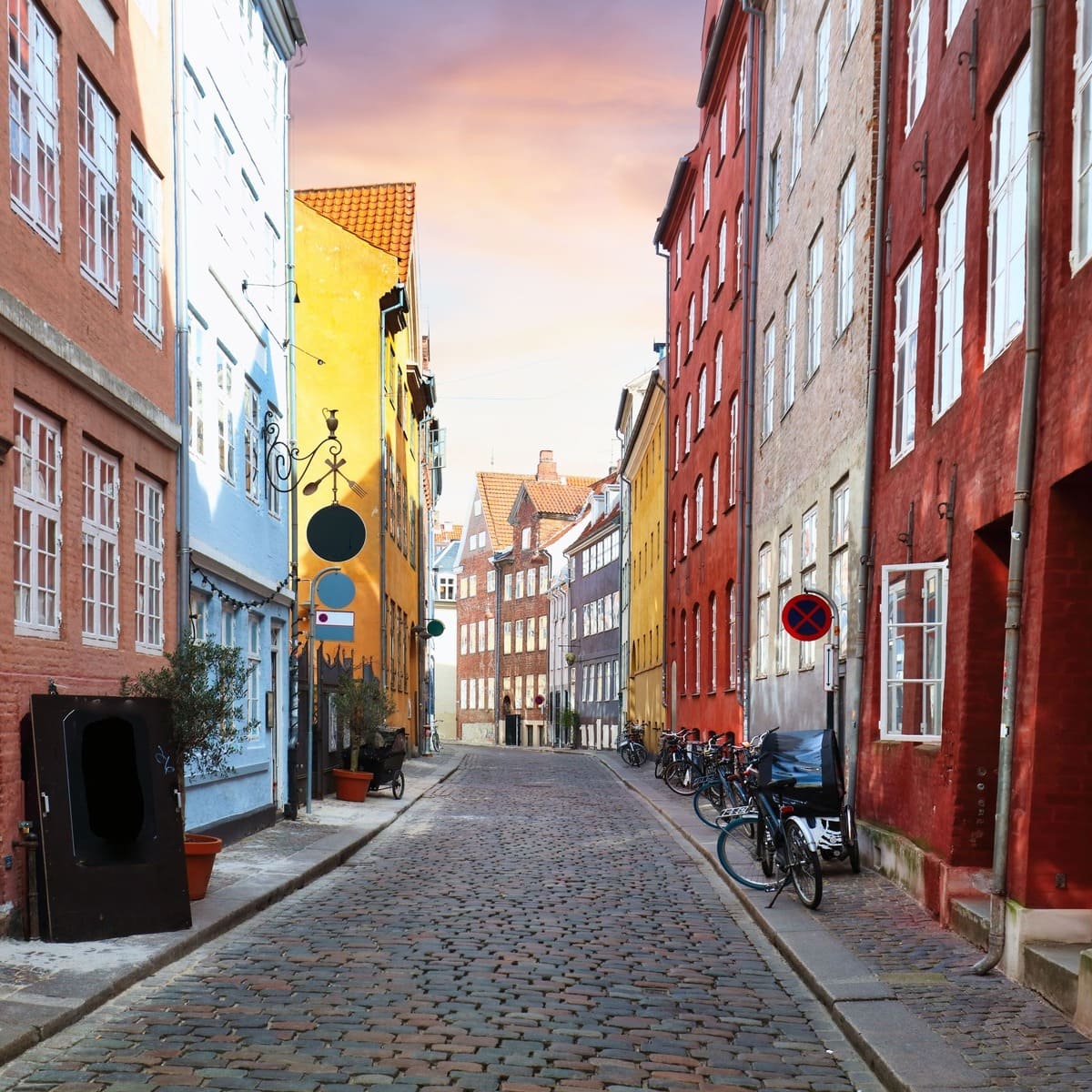 Medieval Center Of Copenhagen, Denmark