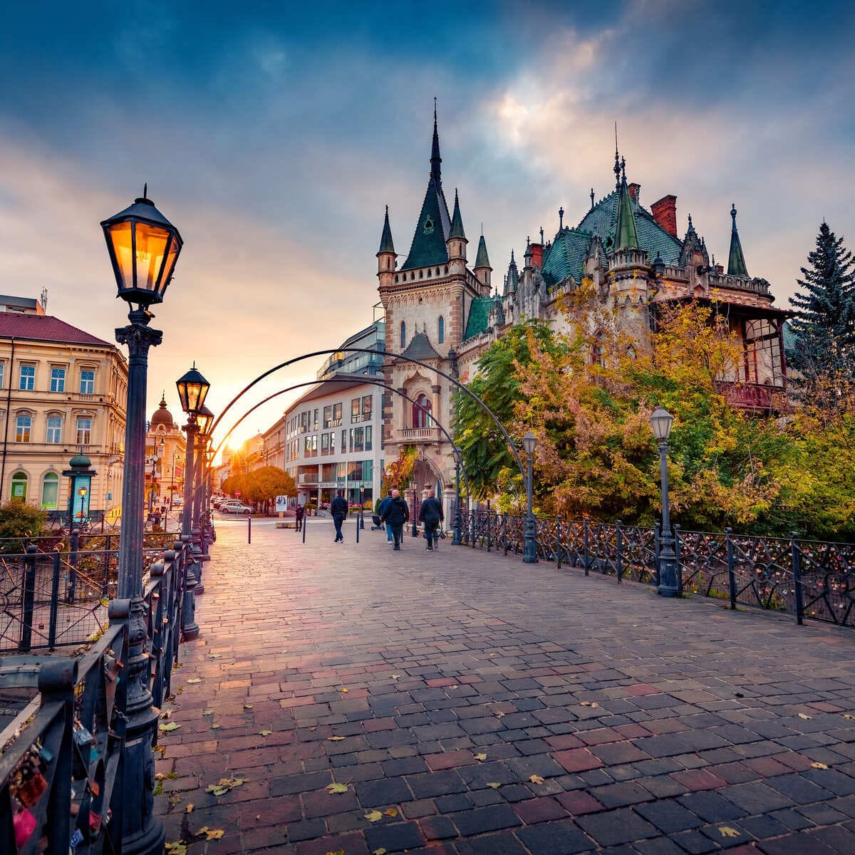 Medieval Old Town Center Of Kosice, The Second Largest City In Slovakia, Central Eastern Europe
