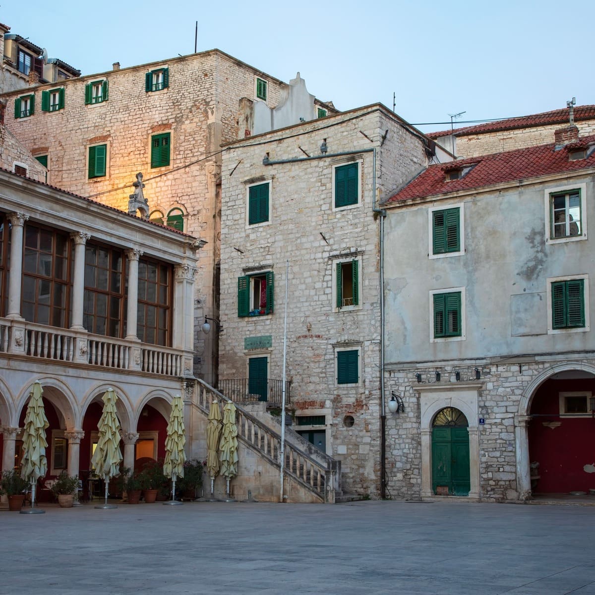 Medieval Old Town Of Sibenik, Croatia