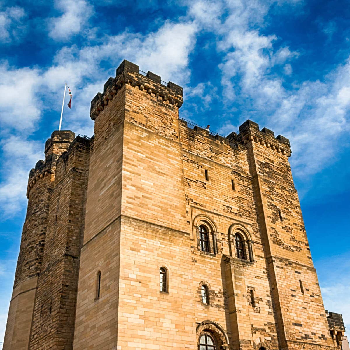 Newcastle Castle In Northern England, United Kingdom