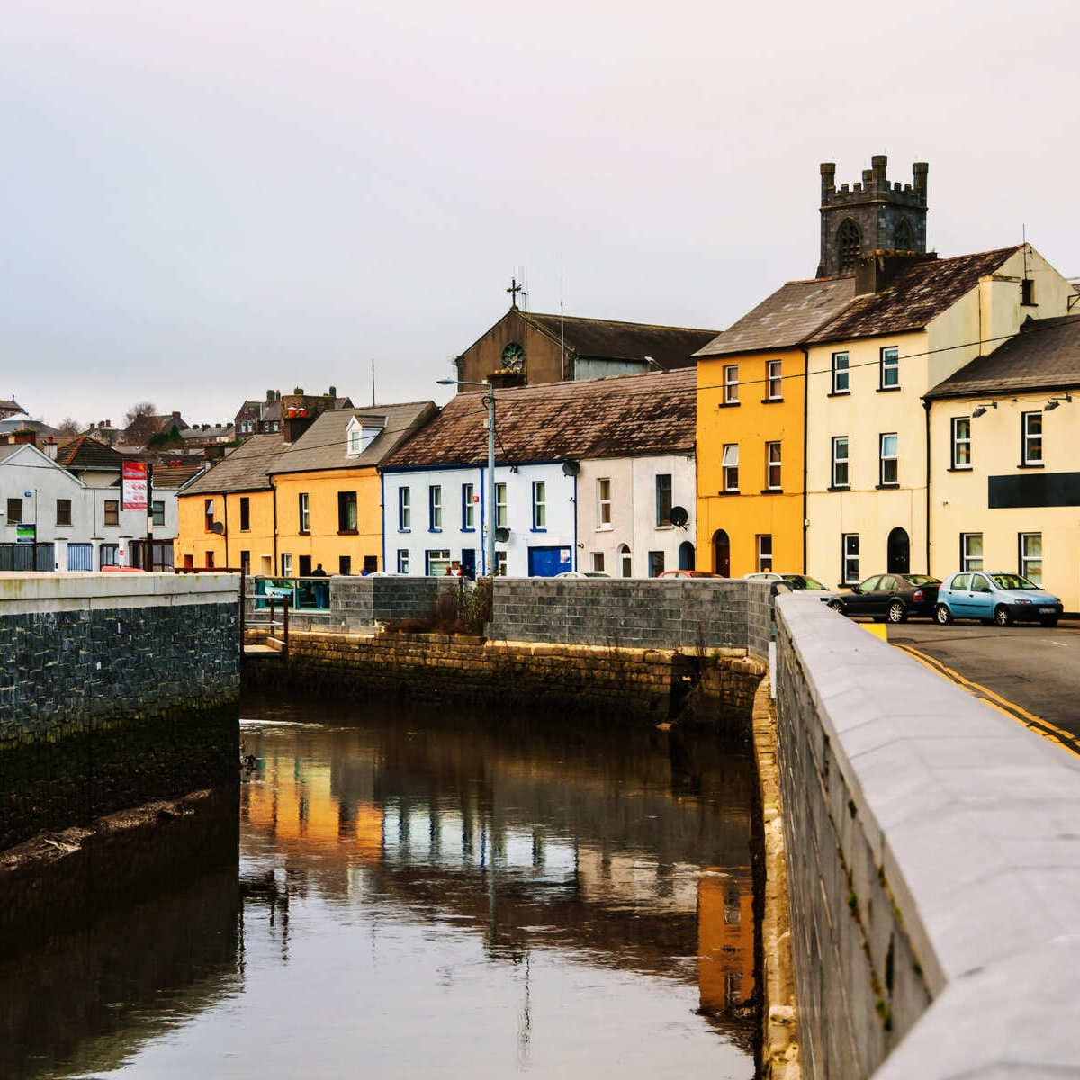 Picturesque Waterfront In Waterford, Ireland