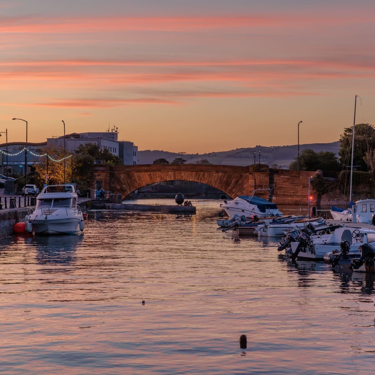 Scenic Harbor In Waterford, Ireland