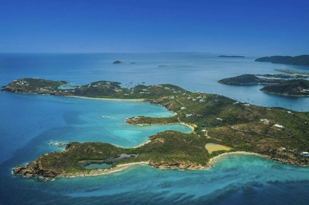 St Thomas Aerial View
