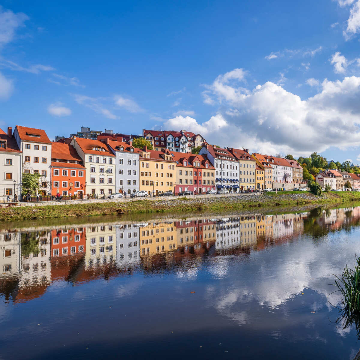 The Historic Old Town Of Gorlitz, Saxony, Germany