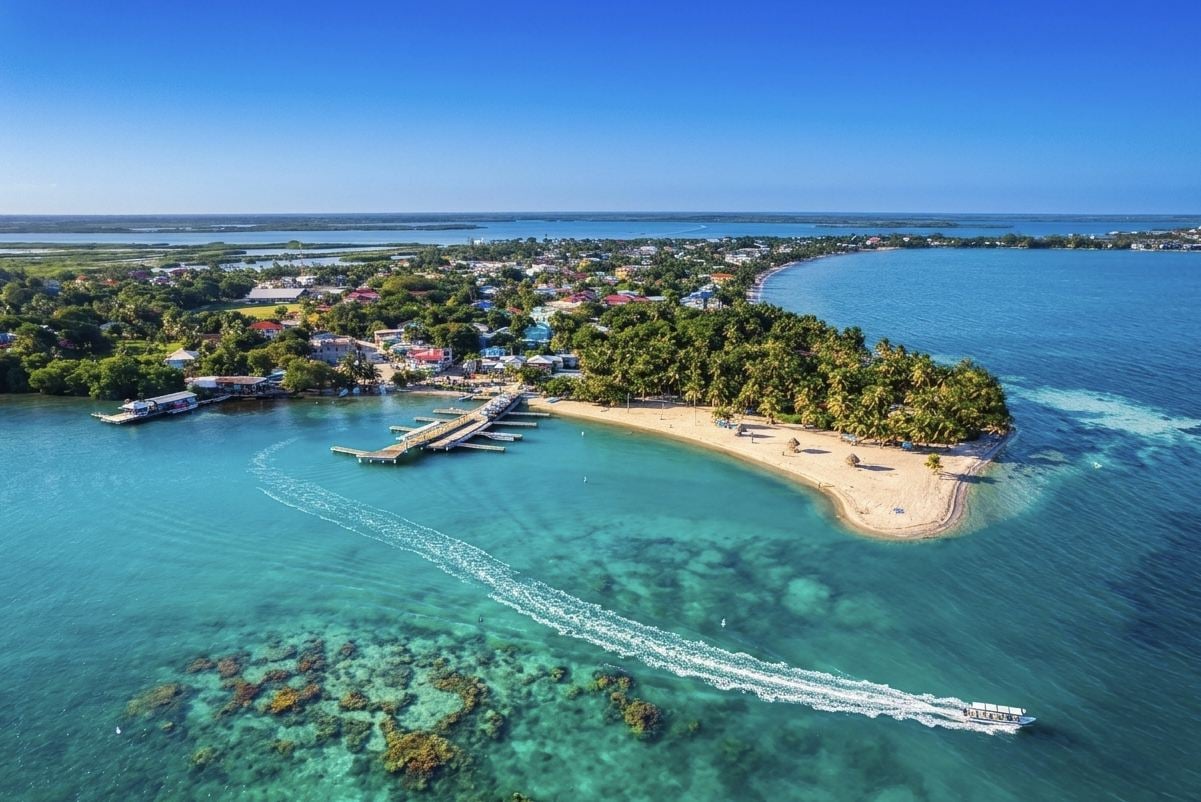 traveloffpath.com - Trevor Kucheran - This English Speaking Caribbean Peninsula Has 16 Miles Of Empty Beaches And $2 Beers